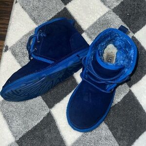 UGG royal blue Neumel Boot with blue sole kids 6 women’s 8.